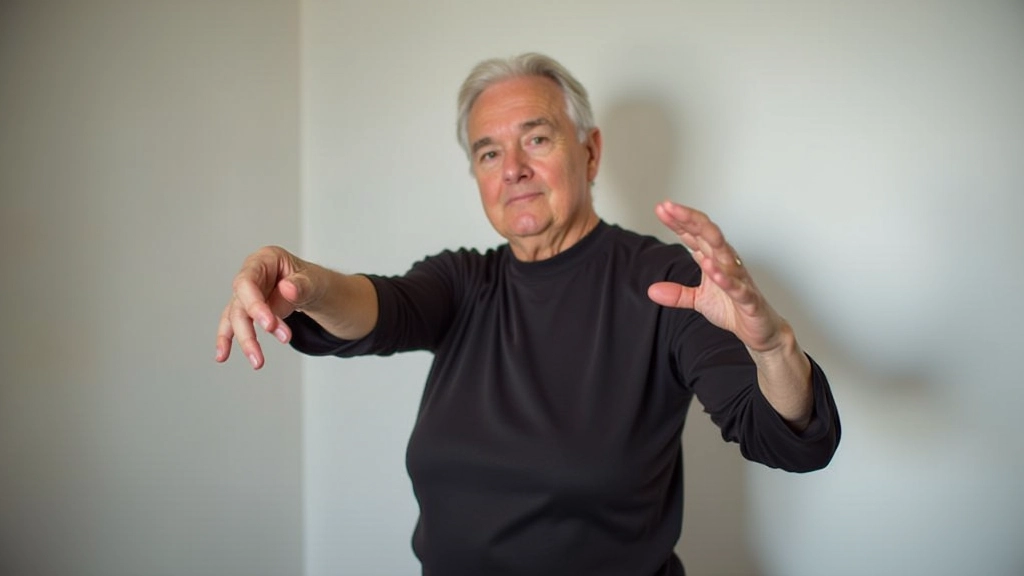 Instructor teaching salsa steps to a group, demonstrating proper foot positioning and rhythm